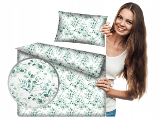 Kompletný set posteľných obliečok - Bavlnená podstielka 100% 220x200 mäkká