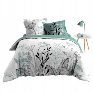 Kompletný set posteľných obliečok - Bavlnená podstielka 160x200 vankúš 126mak