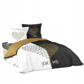 Kompletný set posteľných obliečok - Dvojplotaná bavlnená podstielka 240 x 220