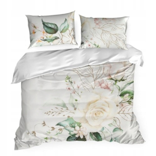 Kompletný set posteľných obliečok - Eurofirany Premium 17 160x200 cm posteľná bielizeň