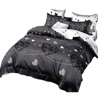 Kompletný set posteľných obliečok - Flanel podstielka 140x200 cm 3D bavlna flanel