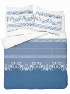 Kompletný set posteľných obliečok - Flanel posteľná bielizeň 160x200 bavlnená flanel 3647a