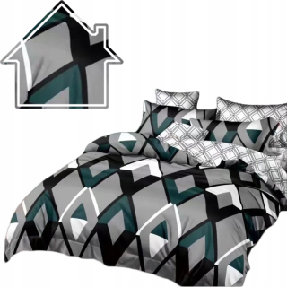 Kompletný set posteľných obliečok - Flanel Bedding 200x220 +2x flanel vankúš