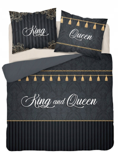 Kompletný set posteľných obliečok - Holandská posteľná bielizeň 160x200 King & Queen