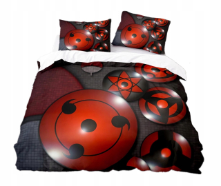 Kompletný set posteľných obliečok - Manga Naruto Teen Pillowcase 160x200