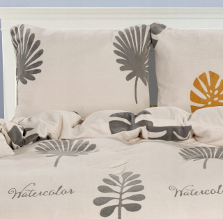 Kompletný set posteľných obliečok - Prémiová podstielka mikrovlákna „Bear“ 160x200