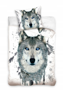 Kompletný set posteľných obliečok - Hunter Wolf 160x200
