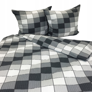 Kompletný set posteľných obliečok - Posteľná bielizeň 160x200 4cz Dalwin 460 s plachtou