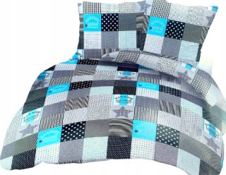 Kompletný set posteľných obliečok - Hotelová podstielka Damask 160x200 cm + 2 vankúše