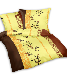 Kompletný set posteľných obliečok - Posteľná bielizeň s kôrom 160x200 Bielawa 100% bavlna WZ 26