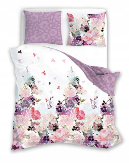 Kompletný set posteľných obliečok - Sada podstielky 200x220cm bavlna 2x vankúš