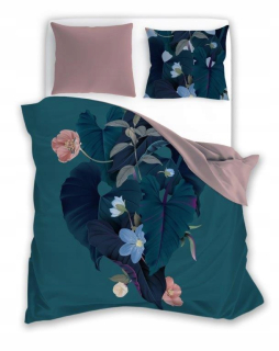 Kompletný set posteľných obliečok - Podstielka Estella 155/200 Damaszek 2354/915 Hortus