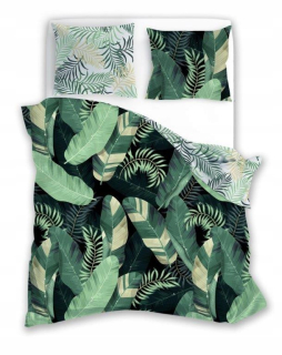 Kompletný set posteľných obliečok - Zoznam bavlnených obliečok 220x200 Nature 3-diel