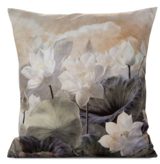 Obliečka na vankúš - Vankúš 45x45 LOTOS Welwet Eurofirany Flowers
