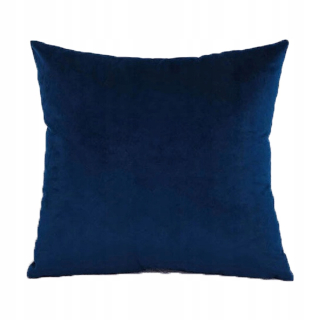 Obliečka na vankúš - Vankúš pre Vel0 40x40 Velvet Navy Blue vankúš