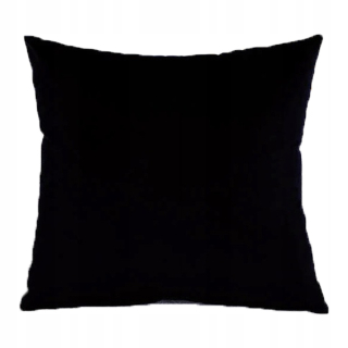 Obliečka na vankúš - Vankúš vankúš Velor 50x50 Velvet čierny