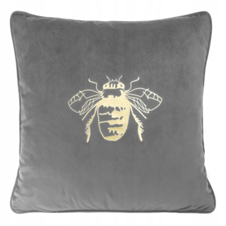 Obliečka na vankúš - Velvet vankúš 45x45 s potlačou s orezaním