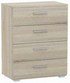 Komoda do obývačky - Propagačná komoda 60 / s4 60 cm / sonoma /