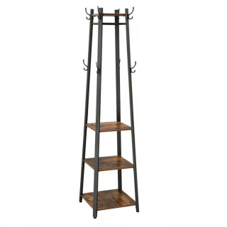 Vešiak do predsiene - 80 cm zlatý retro