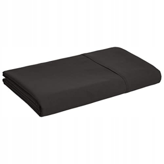 Plachta na posteľ - Amazonbasics čierny list 180x260