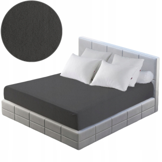 Plachta na posteľ - Fat Frotte List s gumou 100x200 mixu
