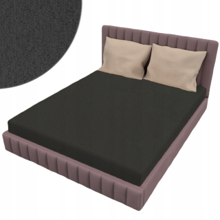 Plachta na posteľ - Hrubý Terry List s elastickým pásom 120x200 Frota