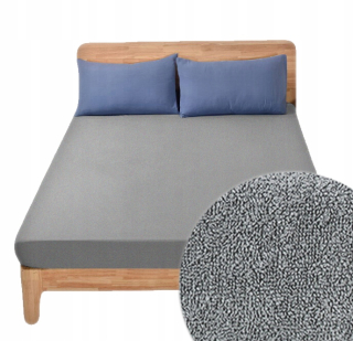 Plachta na posteľ - Terry list s 180 x 200 gumovými pásmi