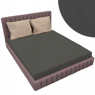 Plachta na posteľ - Hrubý dresový list s elastickou vatou 120x200