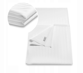 Plachta na posteľ - Hotelové listiny 160x240 Mikrovláknové pásy 1 cm
