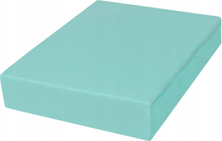 Plachta na posteľ - Jersey 80x160 List s poľským morom gumy