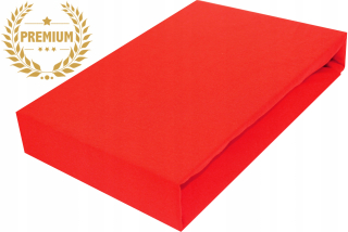 Plachta na posteľ - Jersey 80x200 List s gumou veľmi hrubý