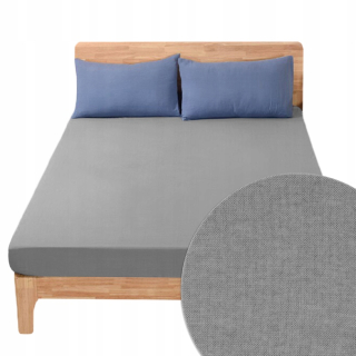 Plachta na posteľ - List s dresom s elastickým leštiam 90x160