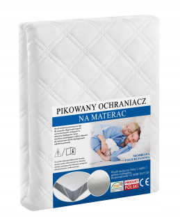 Plachta na posteľ - Nepremokavý list 80x190 prešívané 4G
