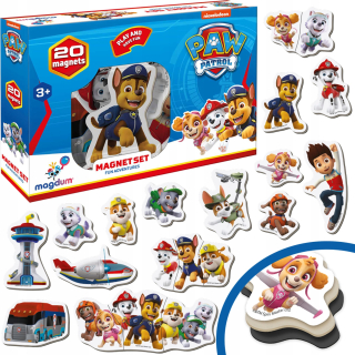 Magnetka pre deti - Pes Patrol Funny Adventures Magdum Magnets Set Set