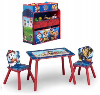 Zostava nábytku do detskej izby - PSS Patrol Set Set Stolička stoličiek stojanov