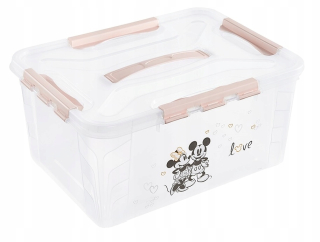 Úložný box pre deti - Kontajner krabice v krabici Minnie 39x29x18cm 15.3L