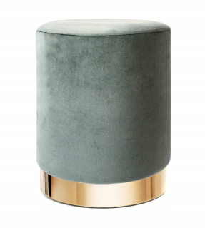 Sedací vak do detskej izby - Pouf Pouf Coral Gold Mint / Golden