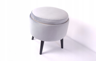 Pouf 3in1 čierne alebo bezfarebné nohy