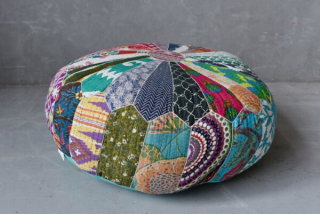Boho pouf