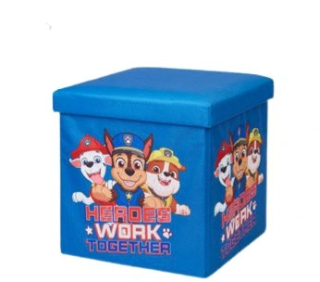 Úložný box pre deti - Ukladanie kontajnera POUF pre hračky PSI Patrol 2in1