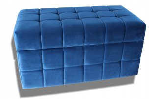 Sedací vak do detskej izby - Pouf s úložným boxom otváracie šitie 60