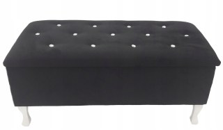 Komoda, box do spálne - Pouf otváracia hrudná štylizovaná