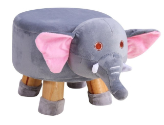 Stolička do detskej izby - Pouf slon Stools Thick Seat pre deti