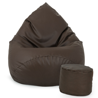 Sedací vak - Pouf otvoril 40 poso Lincoln hrubý velor corduroy