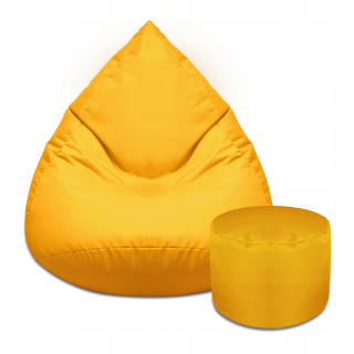 Sedací vak do detskej izby - Stolička Pouf SAKO XXL + BAG GARD FORTREST
