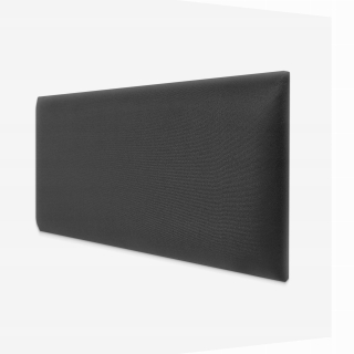 Panel za posteľ - Panel s čalúnenými grafitmi - 60x30 cm