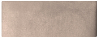 Panel za posteľ - Čalúnený panel s čalúnením 30x60x3cm farebný mandľ