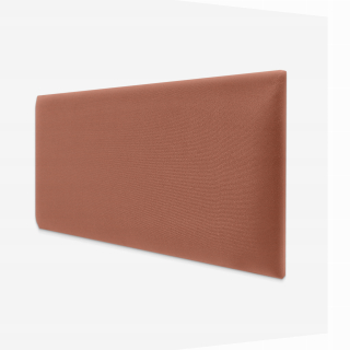 Panel za posteľ - Čalúnené panelové hmlové ružové - 60x30 cm