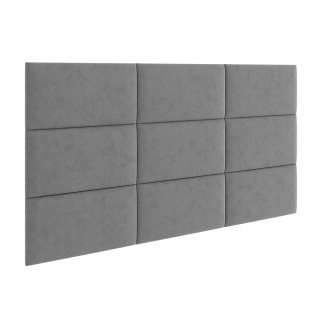 Panel za posteľ - Čalúnené čalúnené panel 60 x 30 cm