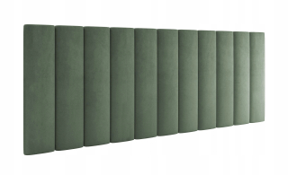 Panel za posteľ - Čalúnené stenové panely 115x30 Čelo postele